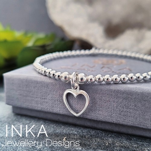925 sterling silver beaded - 925,