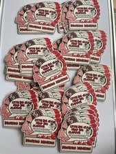 BENSKINS REDSKINS 4.5 INCH SQUARE BEER 4.5 INCH SQUARE BEER COASTER CHIEF INDIAN