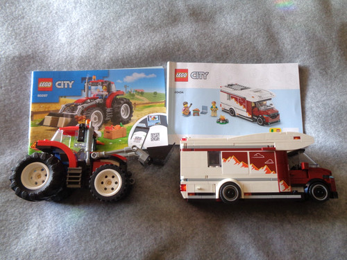 Lego city lot red farm - city,