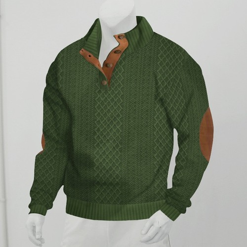 Knitted pullover slim stand - slim,