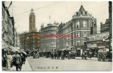 LONDON UNDERGROUND Victoria St TUBE STATION District Line by CHARLES MARTIN 1512