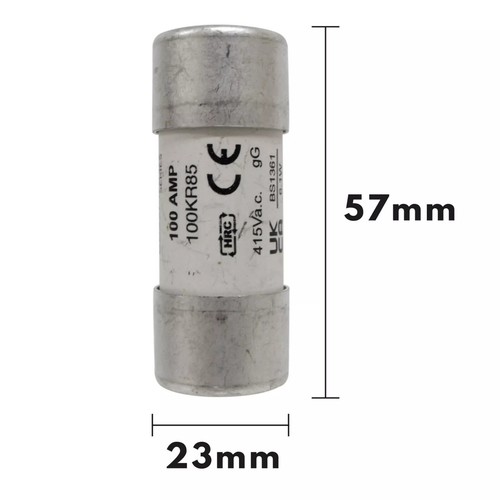 100a amp fuse mains - 100a, out