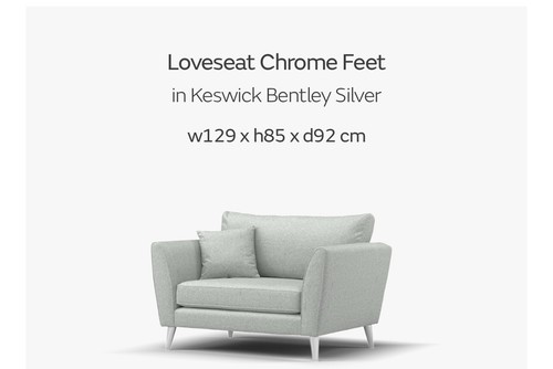 Sofology loveseat keswick - loveseat,