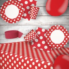 Red Party Decorations Bunting