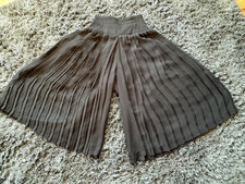 Laurel black pleated chiffon