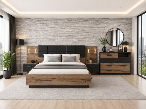 Luxury bedroom furniture set - bedroom,
