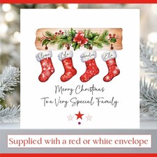 Personalised Family Christmas