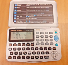 Vintage 1990s Zeon Tech Personal Organiser FULL WORKING ORDER