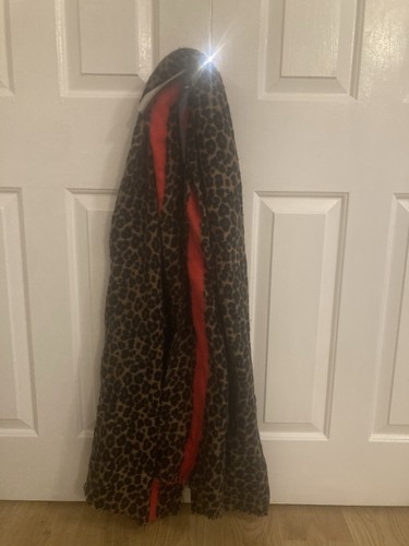 Zara leopard print scarf with - zara,