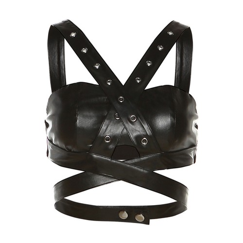 Women faux leather - women, corset