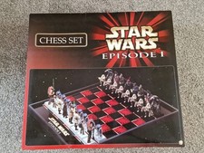 Star Wars Episode 1 Chess Set Complete Boxed Collectible