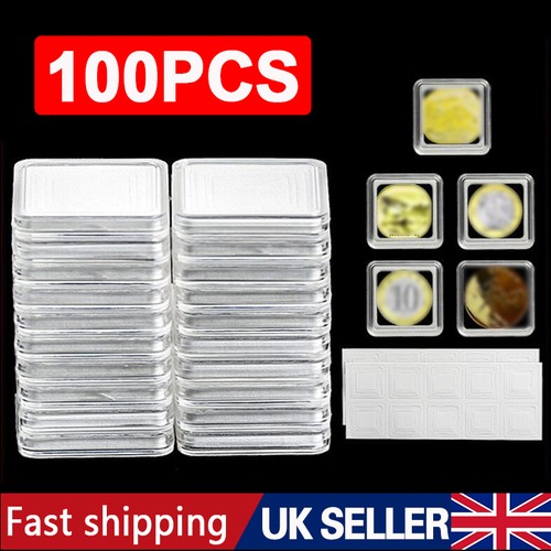 100x single square - 100x, plastic