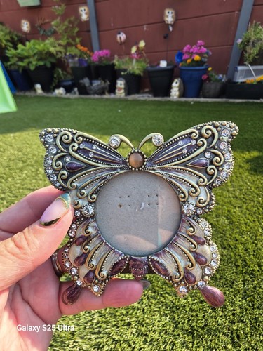 Small metal blingy - blingy, butterfly
