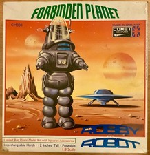 Forbidden Planet Robby The Robot 12” Model Kit Comet Miniatures CM008 Complete 