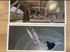 Vintage First Edition 2 X 1980’s Star Wars Ralph McQuarrie Darth Vader ESB