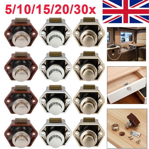 30x push button catch - button,