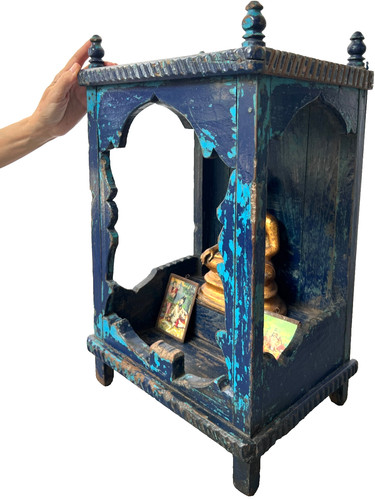 Antique indian home shrine - indian,