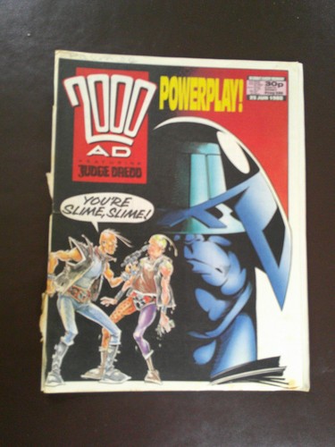 2000ad comics 1980 prog - comics,
