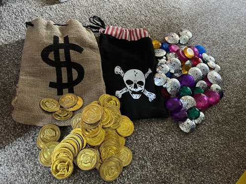 Pirate pouch with - pirate, pretend
