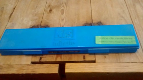 Vintage lead typeset printing - typeset, -printing