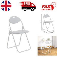 Elegant White Padded Folding