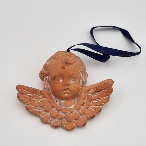 Vintage terracotta angel oil - vintage,