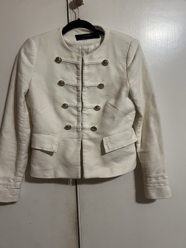 Zara gold buttoned ivory - gold,