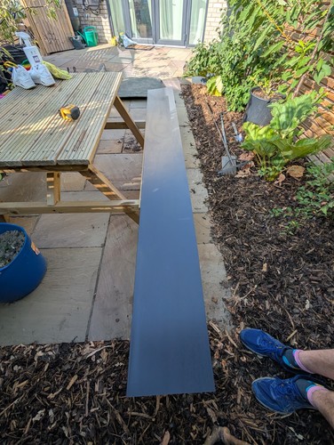 Upvc flat soffit board pvc - flat,