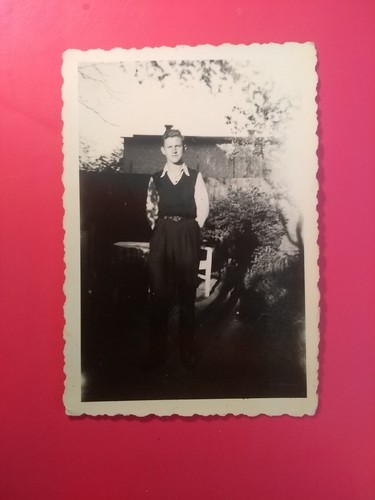 Old photo antique handsome