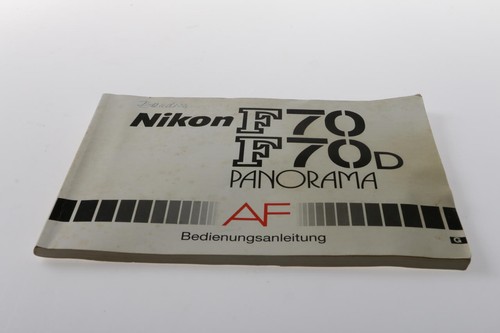 Nikon f70 f70d manual - f70, /