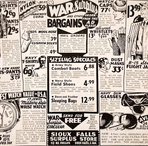 1949 sioux falls military war - sioux,