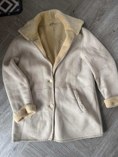 Vintage sheepskin shearling - sheepskin,