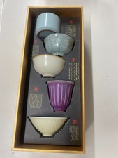 Luxury 5 Kilns tea cup set 5