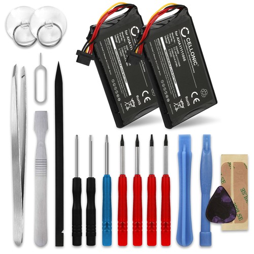 Satnav gps battery - 2x,