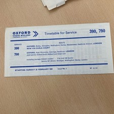 Oxford. South. Midland.   Bus