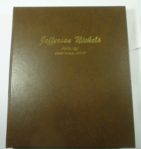Jefferson nickel set dansco - in,