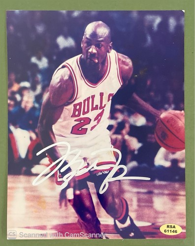 Michael jordan autographed - michael,