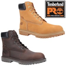Mens Timberland Pro Safety Boots Iconic 2.0 Steel Toe Leather WP Work Boot 6-14