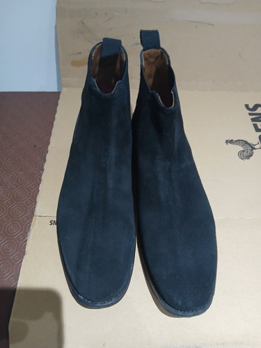 Grenson men black suede - black,