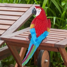 Resin Parrot Birds Statue