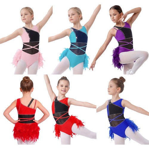 Girls feather skirted - uk,