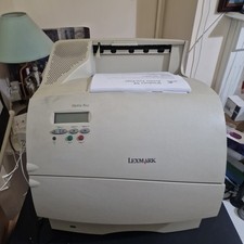 LEXMARK OPTRA T612 LASER PRINTER Fully Working No Toner Supplied 