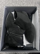Aquatalia Black Suede