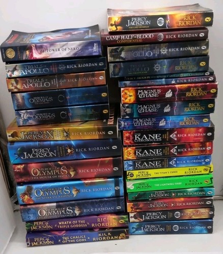 Rick riordan book bundle kane - riordan,
