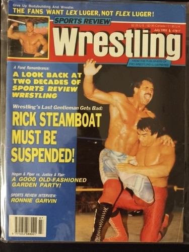 Sports review wrestling july - sports,