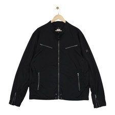 883 Police Bomber Jacket Mens Size 2XL Black Full Zip Regular