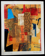 Kurt Schwitters Lithograph Certified 180ex (Joseph Beuys Hans Hartung)
