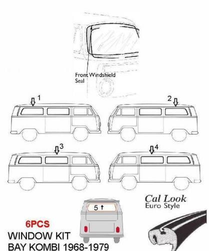 Window seal set - set, t2a