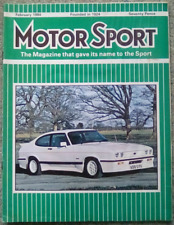 Motor Sport (Feb 1984) Mercedes 190E, Tickford Capri, Renault F1, Rio F1 Testing