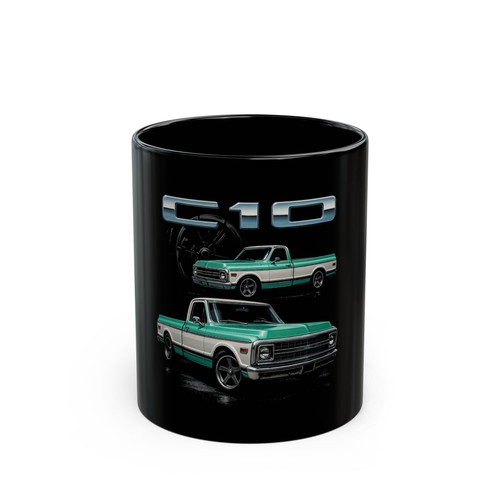 1969 chevy c10 mug 11oz - 1969,